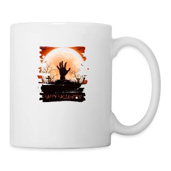 Halloween Gruselhexe Horror Geist Monster - Tasse - Weiß - Rechts