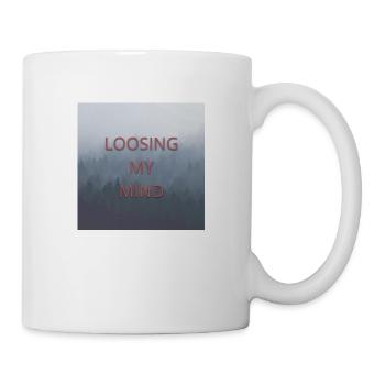 Loosing My Mind - Tasse - Weiß - Rechts