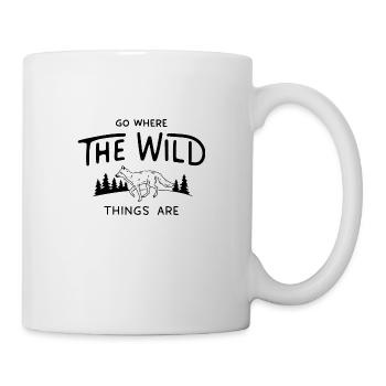 Go Where The Wild Things Are - Tasse - Weiß - Rechts