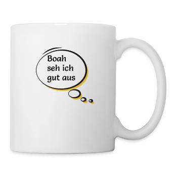 Seh ich gut aus - Tasse - Weiß - Rechts