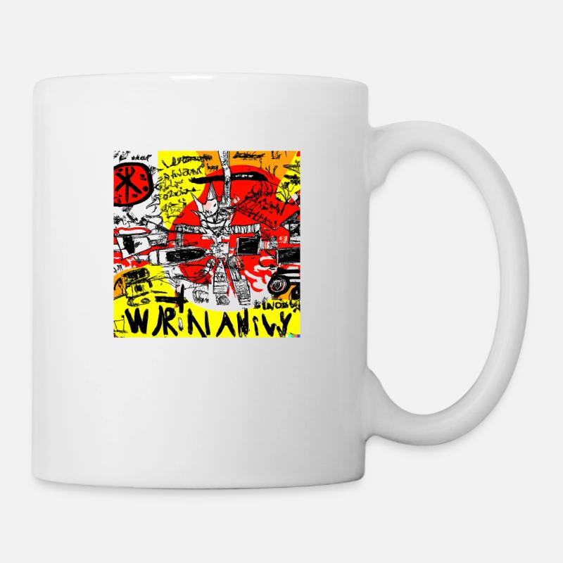Warnanily - Tasse - Weiß