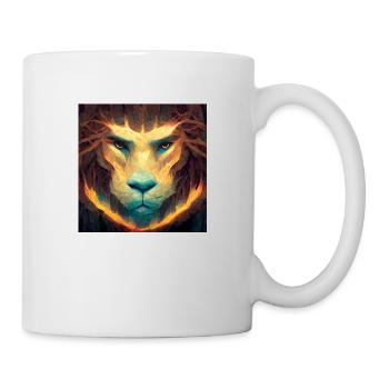 fer comme un lion à Sion - Mug blanc - blanc - Droite