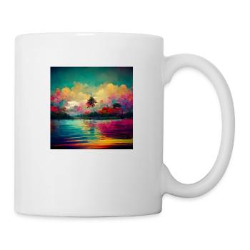 colorful paradise - Mug - white - Right