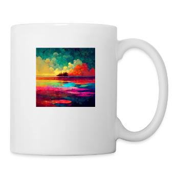 colorful paradise - Mug - white - Right