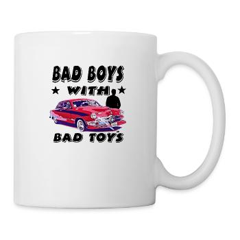 Voiture - Mug blanc - blanc - Droite