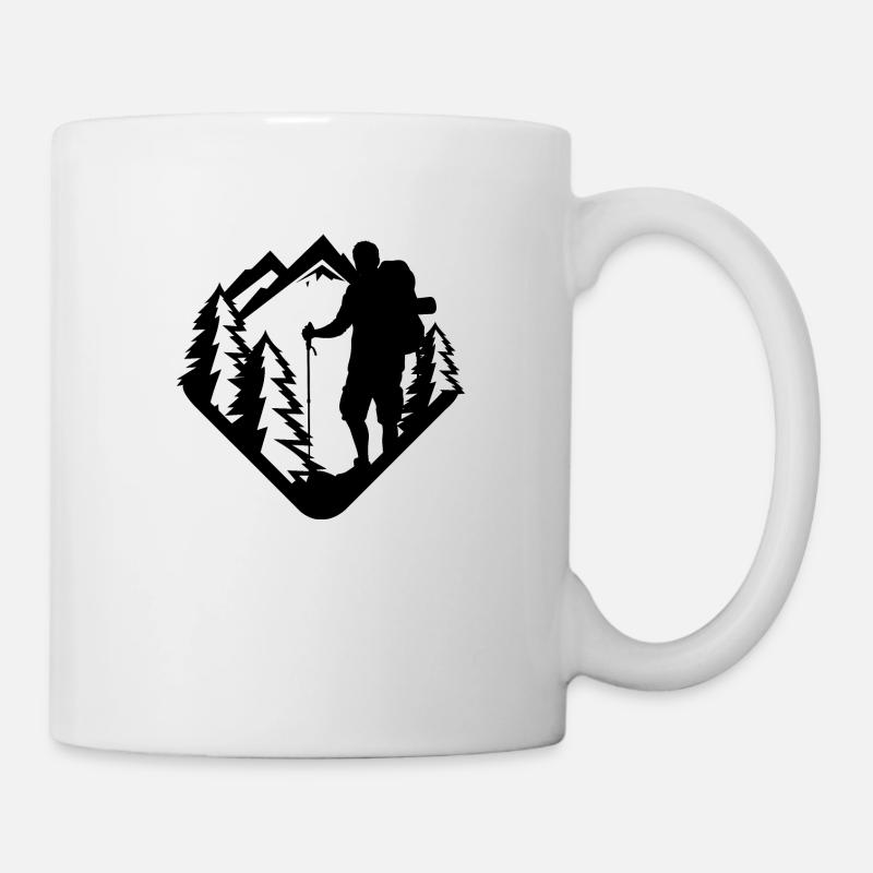 Hike and Explore - Mug - white