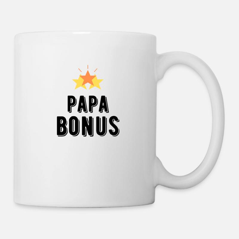 papa bonus - Mug blanc - blanc
