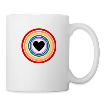 L’amour est amour - Mug blanc - blanc - Droite