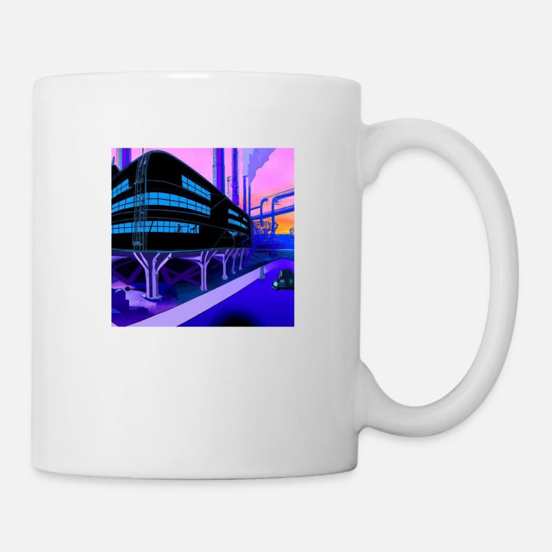 Design “Wolfsburg-2“ - Tasse - Weiß