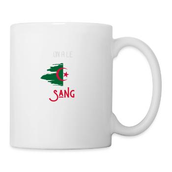 wir haben Blut Algerien - Tasse - Weiß - Rechts