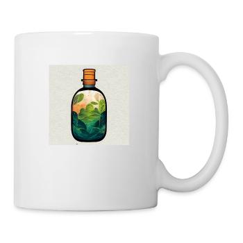 Garden in a bottle - Mug - white - Right