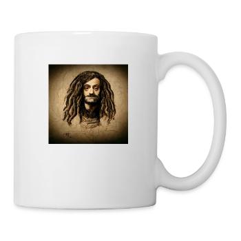 Style Rastaman Da Vinci - Mug blanc - blanc - Droite