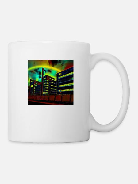 Thème Ingolstadt-4 - Mug blanc - blanc