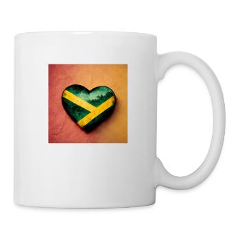 Jamaïque Amour - Mug blanc - blanc - Droite