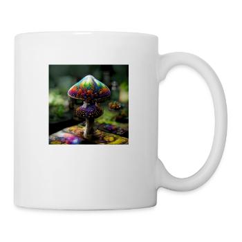 Magic Mushroom Painting - Mug - white - Right