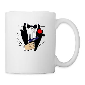 Secret Agent Tuxedo - Mug - white - Right