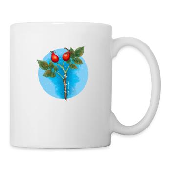 Hagebutten - Tasse - Weiß - Rechts