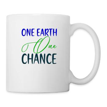 One Earth one Chance - Mug - white - Right