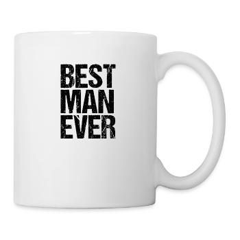 meilleur homme de tous les temps - Mug blanc - blanc - Droite