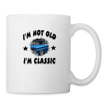 Auto - Tasse - Weiß - Rechts