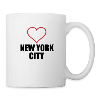 New York - Tasse - Weiß - Rechts