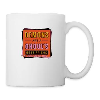 We are DEMONS' best friends - Mug - white - Right