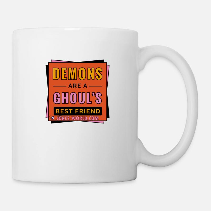 Nous sommes les meilleurs amis de DEMONS - Mug blanc - blanc