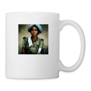Schöne US Army Combat Medical Painting - Tasse - Weiß - Rechts