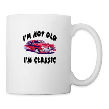 Auto - Tasse - Weiß - Rechts