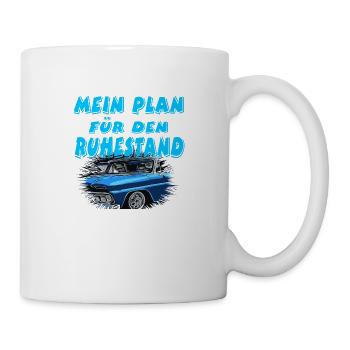 Auto - Tasse - Weiß - Rechts