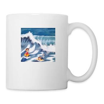 Mer et océan - Mug blanc - blanc - Droite