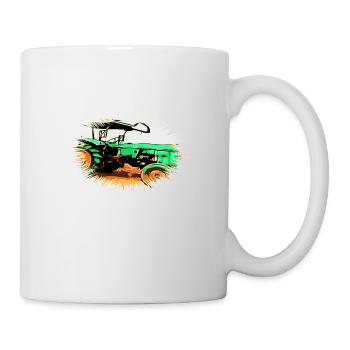 Tractor - Mug - white - Right