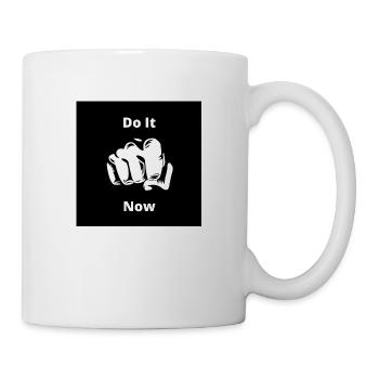 Tun Sie es jetzt - Tasse - Weiß - Rechts