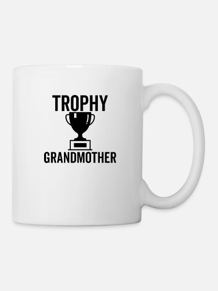 Trophäe Großmutter - Tasse - Weiß