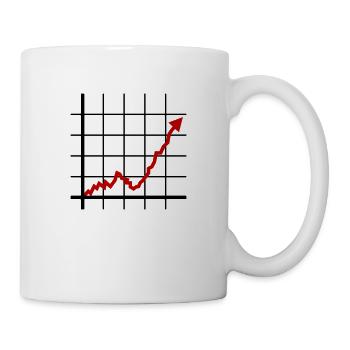 Share price - Mug - white - Right