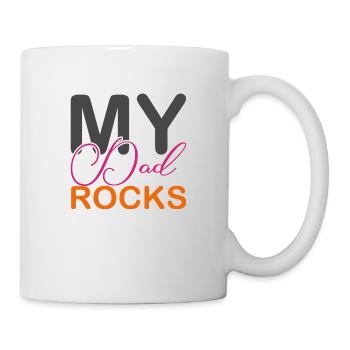 My Dad Rocks - Mug - white - Right