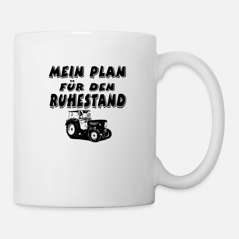 Traktor - Tasse - Weiß
