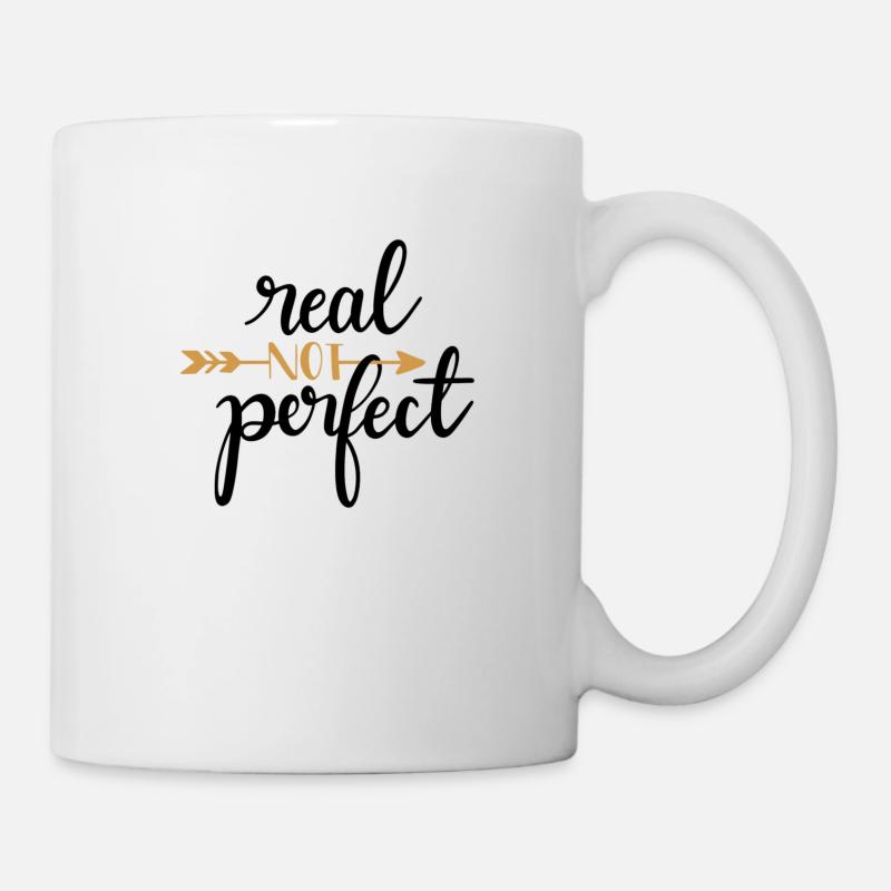 Réel pas parfait - Mug blanc - blanc