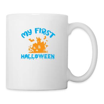 My first halloween - humor - Mug - white - Right