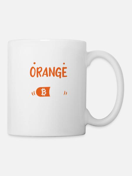 Handel mit Kryptowährungen - Tasse - Weiß