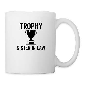 Trophy Sister In Law - Mug - white - Right