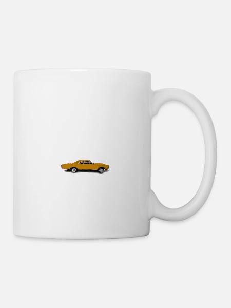 Auto - Tasse - Weiß