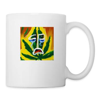 Muncannabis_II - Mug blanc - blanc - Droite