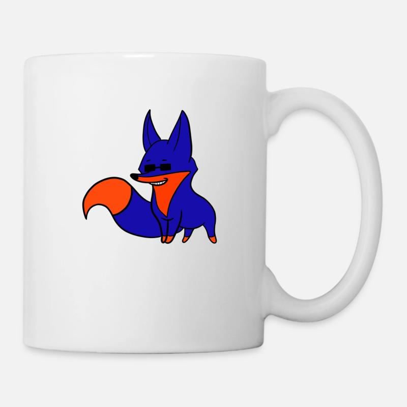 Fuchs - Tasse - Weiß