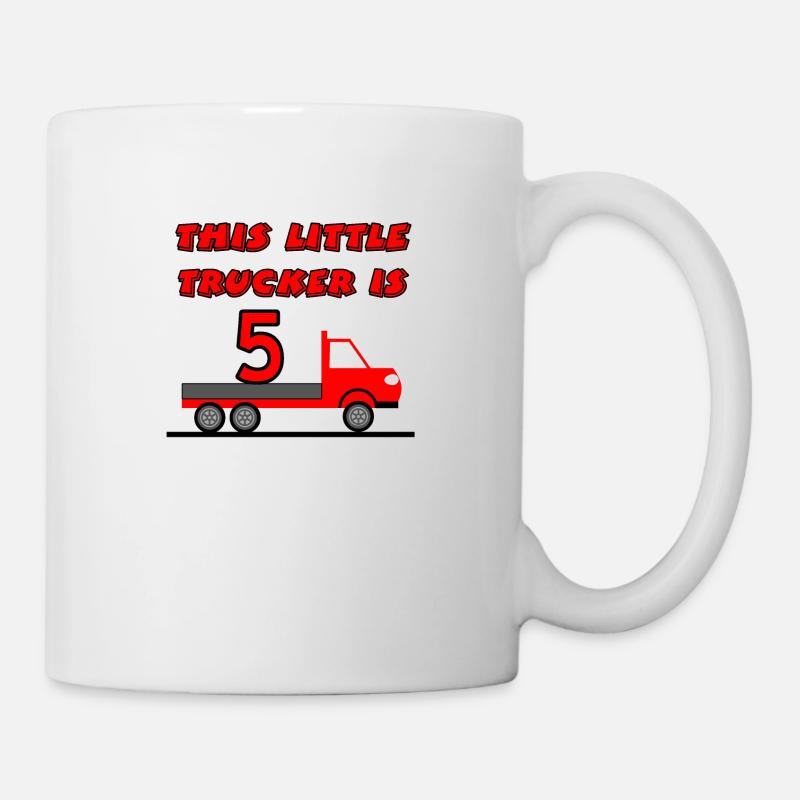 Truck - Tasse - Weiß