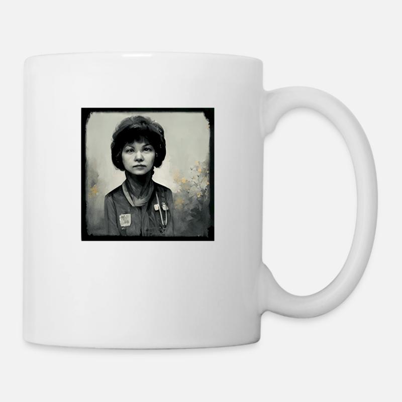 Peinture de Tchernobyl - Mug blanc - blanc