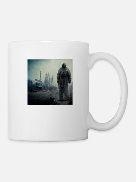 Tschernobyl-malerei - Tasse - Weiß