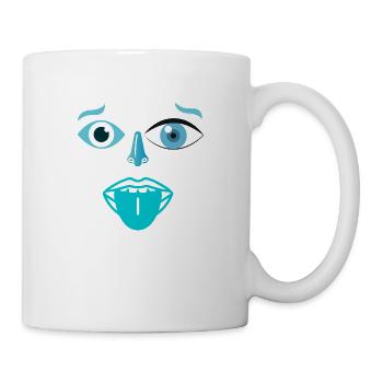 Mint Face - Tasse - Weiß - Rechts