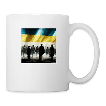 Ukraine wins Slava Ukaini - Mug - white - Right