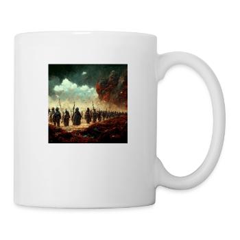 Der Krieg Ist Vorbei - Tasse - Weiß - Rechts
